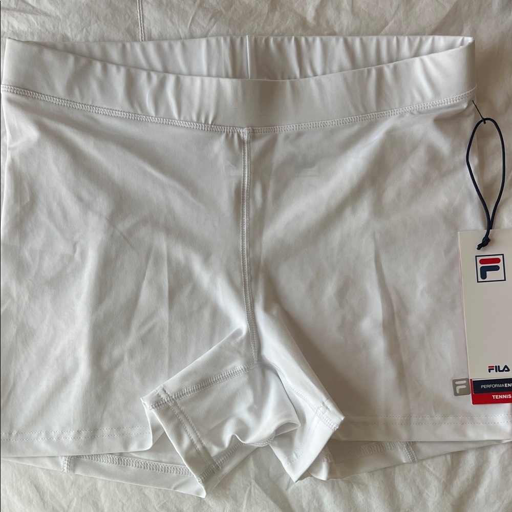 Fila Women's Athletic White Shorts